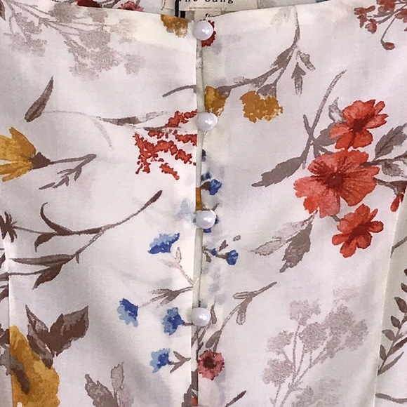 Wild About Flowers Off Shoulder Midi - Picture 5 of 8